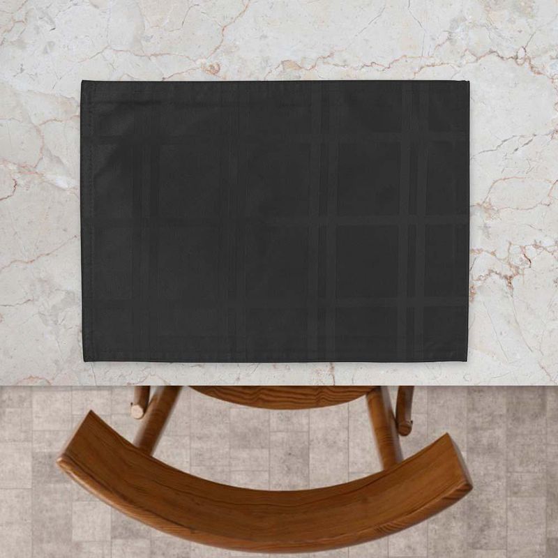 Individual con Relieve Negro de 33X45 Cm - Viva