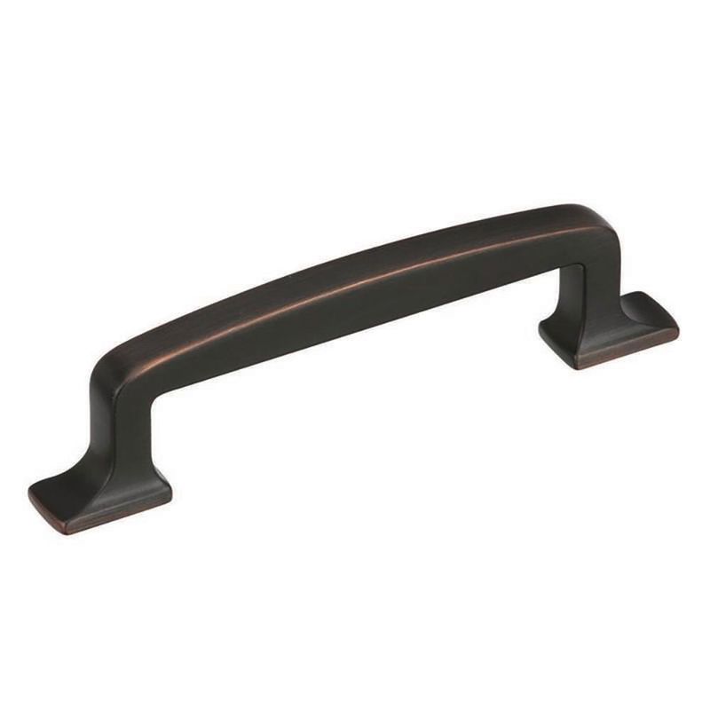 Halador de Metal Barra Bronce Antiguo 96 Mm - Amerock