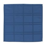 Set de 4 Servilletas con Relieve Azul de 40X40 Cm - Viva