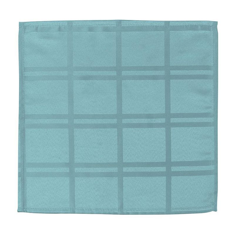 Set de 4 Servilletas con Relieve Celeste de 40X40 Cm - Viva