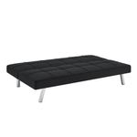 Sofá Cama Venice de 3 asientos Negro