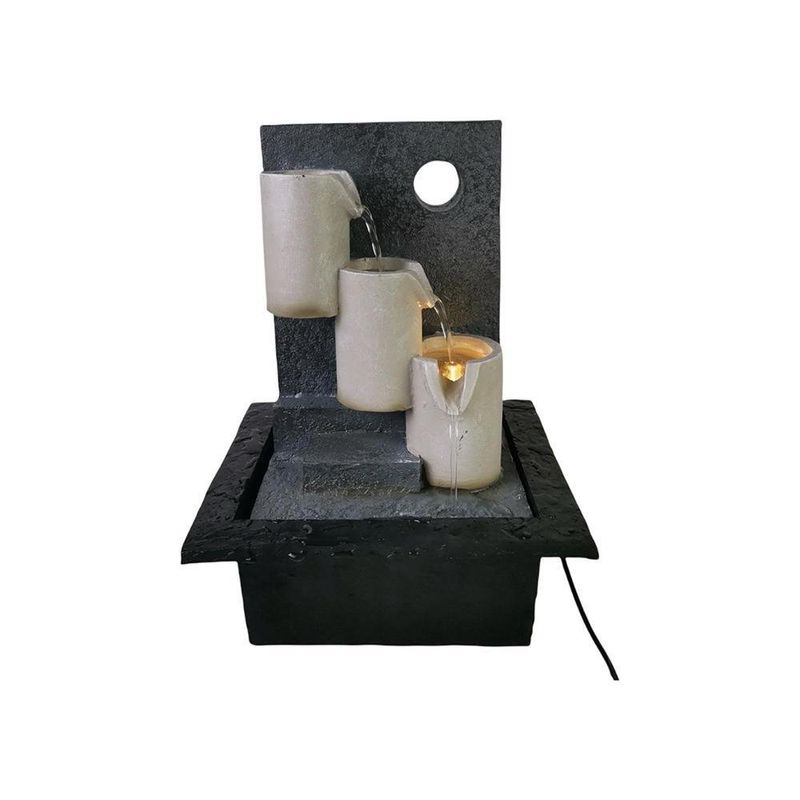 Fuente Cascada de Vasos 21.5x19x28.5 Cm - Concepts