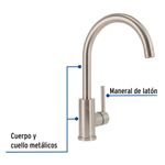 Mezcladora Monomando Element para Lavaplatos - Foset