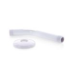 Brazo y Chapetón de Pared para Regadera 6 Plg Blanco - Foset