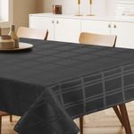 Mantel con Relieve Negro de 150X210 Cm - Viva