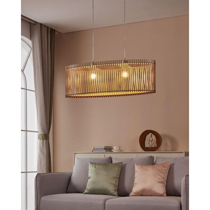 Lámpara Colgante Sendero Pantalla de madera de Arce - Eglo