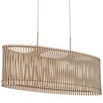 Lámpara Colgante Sendero Pantalla de madera de Arce - Eglo