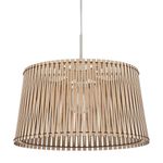 Lámpara Colgante Sendero Pantalla Listones de Madera Arce - Eglo