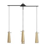 Lámpara Colgante Pinto Gold de 4 Pantallas Cilíndricas 40 W - Eglo