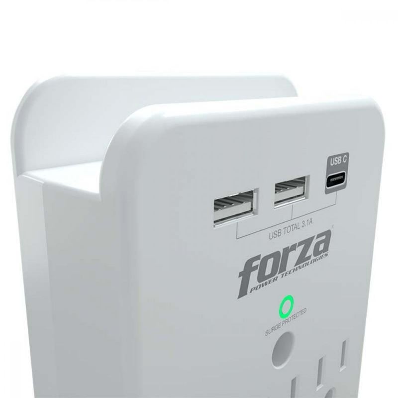 Protector de Corriente Fwt-331 con 3 USB - Forza