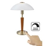 Lámpara de Mesa Touch Cobre - Eglo