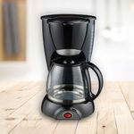 Cafetera Negra 1.2 L 800 Watts - Rosthal
