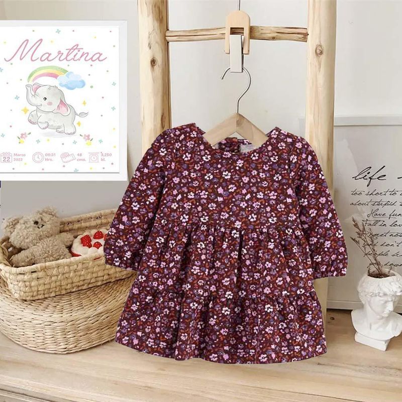 Vestido Floreado - Carters Varias Tallas