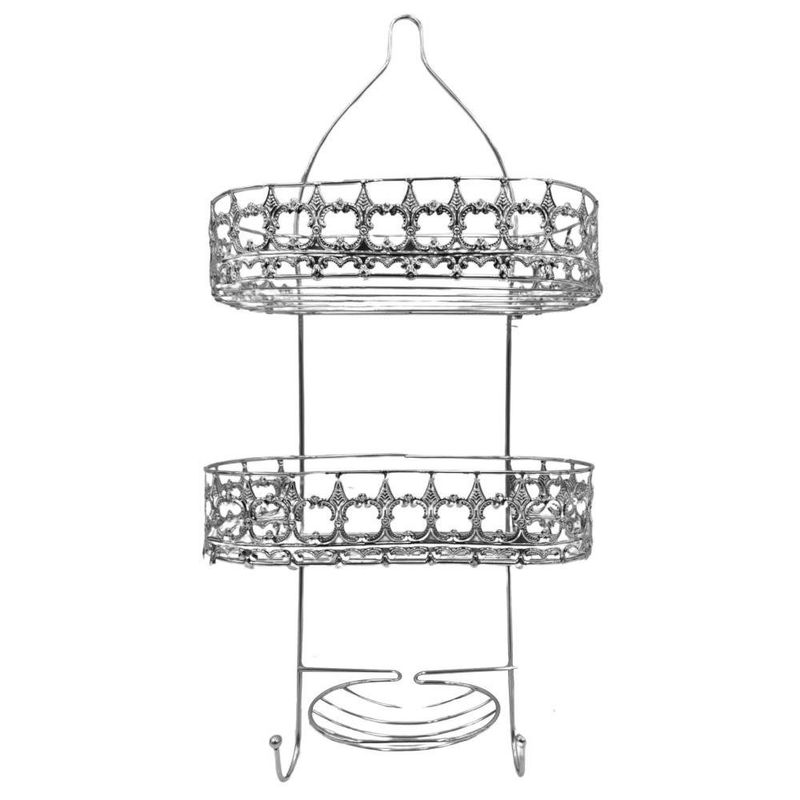 Organizador Mediano para Baño Acero Inoxidable