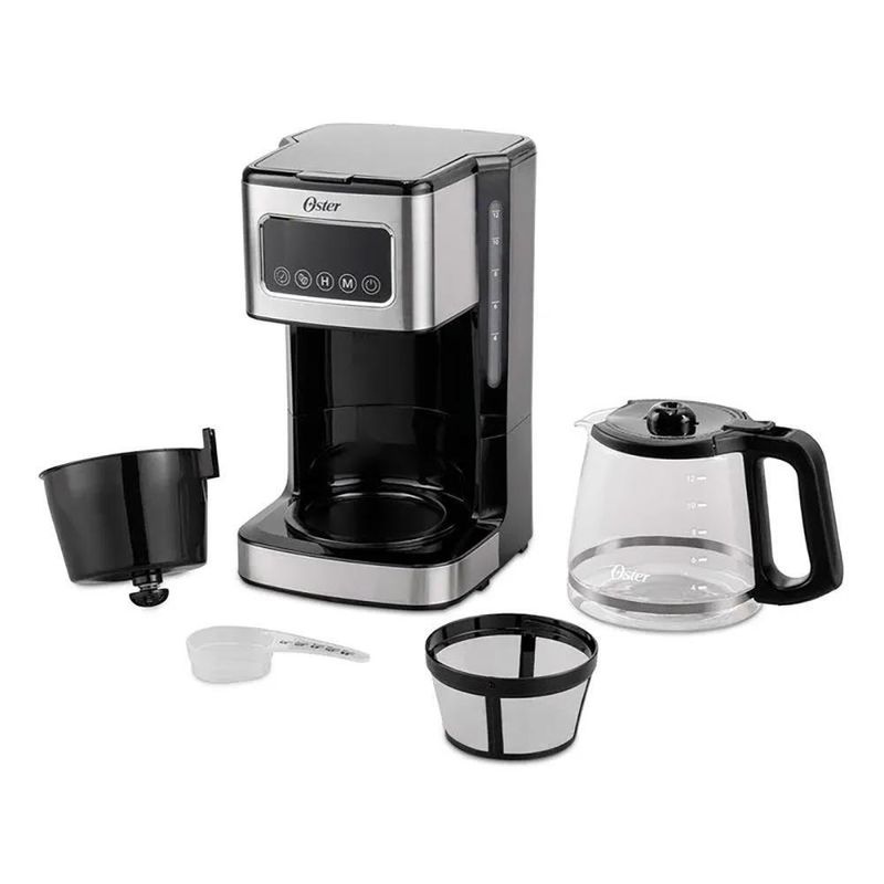 Cafetera Con Pantalla Táctil 12 Tazas - Oster