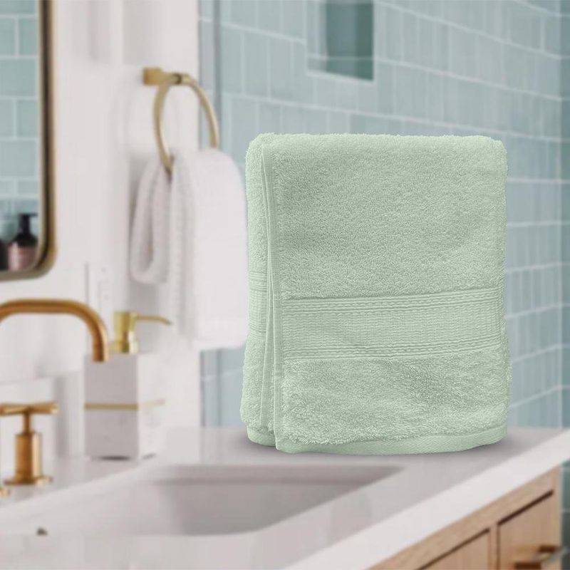 Set de 2 Toallas para Manos y Baño Verde - Viva