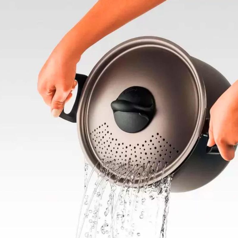 Olla Para Pasta 5.7 L Negro - Brinox
