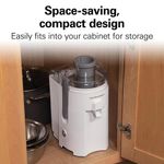 Exprimidor Centrifugo Compacto Blanco de 400 W - Hamilton Beach