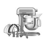 Batidora de Acero Inoxidable 11 Velocidades Gris 7 Qt - Kitchenaid