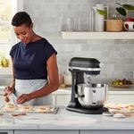 Batidora de Acero Inoxidable 11 Velocidades Negra 7 Qt - Kitchenaid