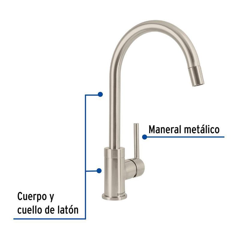 Monomando Cocina Ganzo Element - Foset
