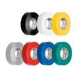 Cinta De Aislar Negra De 3/4 Plg X 60 Pies - Truper
