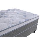 Set De Cama Colchón + Base Deluxe Advance - Indufoam Varios Tamaños