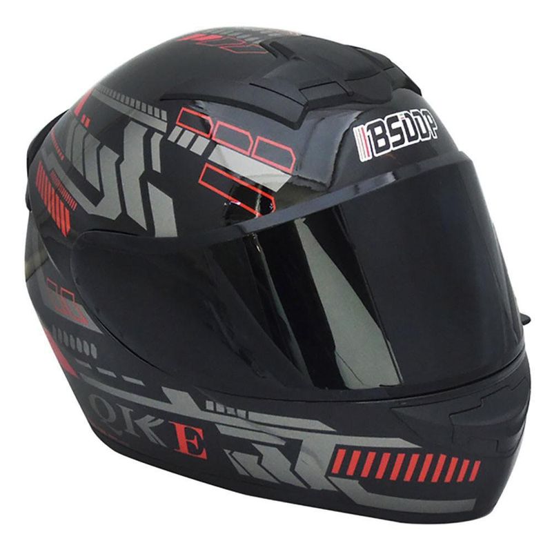 Casco-De-Moto-Negro-Y-Rojo