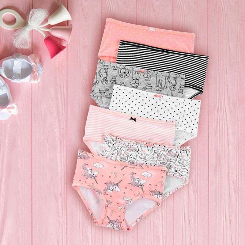 Set De 6 Pzas Para Nina Calzones Diseno Unicornio Carter s Cemaco