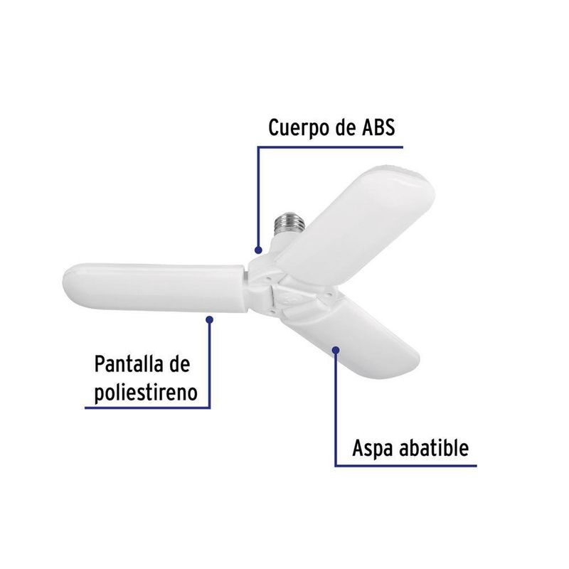 Bombillo-LED-24W-Tipo-Ventilador-con-3-Aspas---Volteck