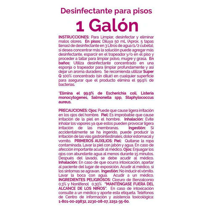 Desinfectante-Multiuso-1-Gal-Floral---Super-Q