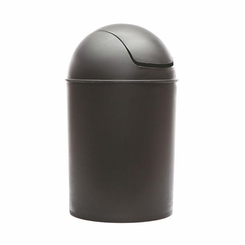 Basurero Abatible Negro - Guateplast Varias Capacidades