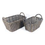 Set-de-2-Canastas-Rectangulares-Cafe-de-24-x-14-y-28-x-18-Cm---Viva