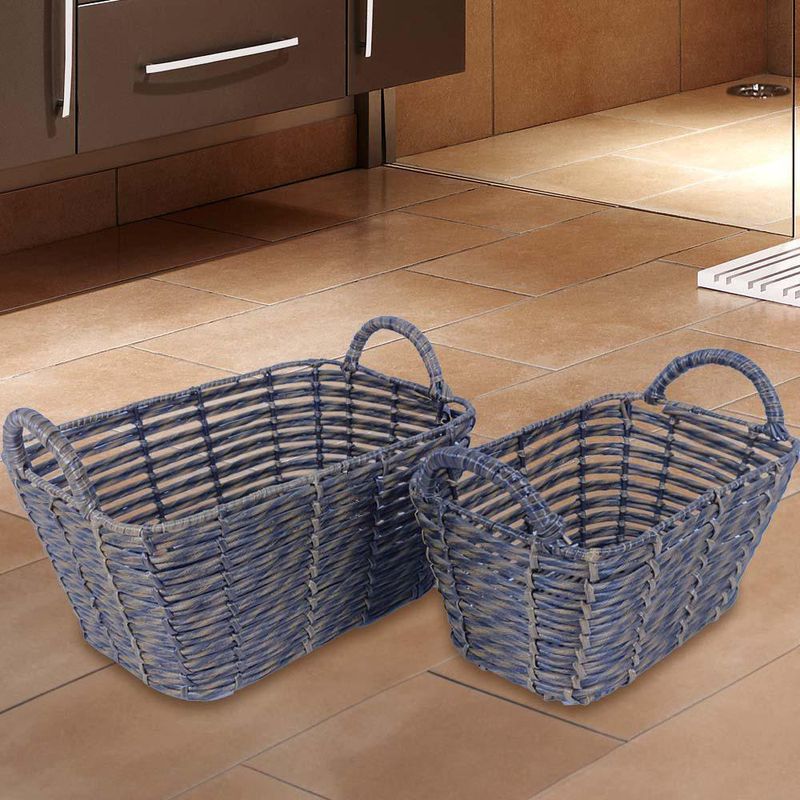 Set-de-2-Canastas-Rectangulares-Cafe-de-24-x-14-y-28-x-18-Cm---Viva