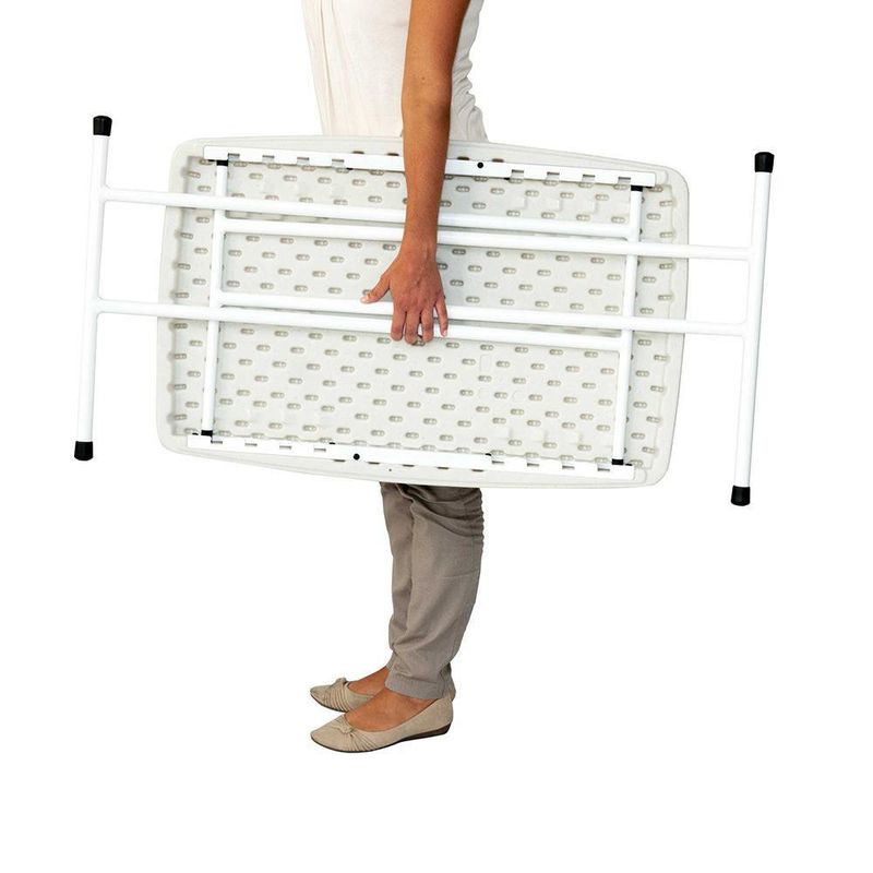 Mesa-de-Exterior-Plastica-Plegable-Blanca---Newstorm