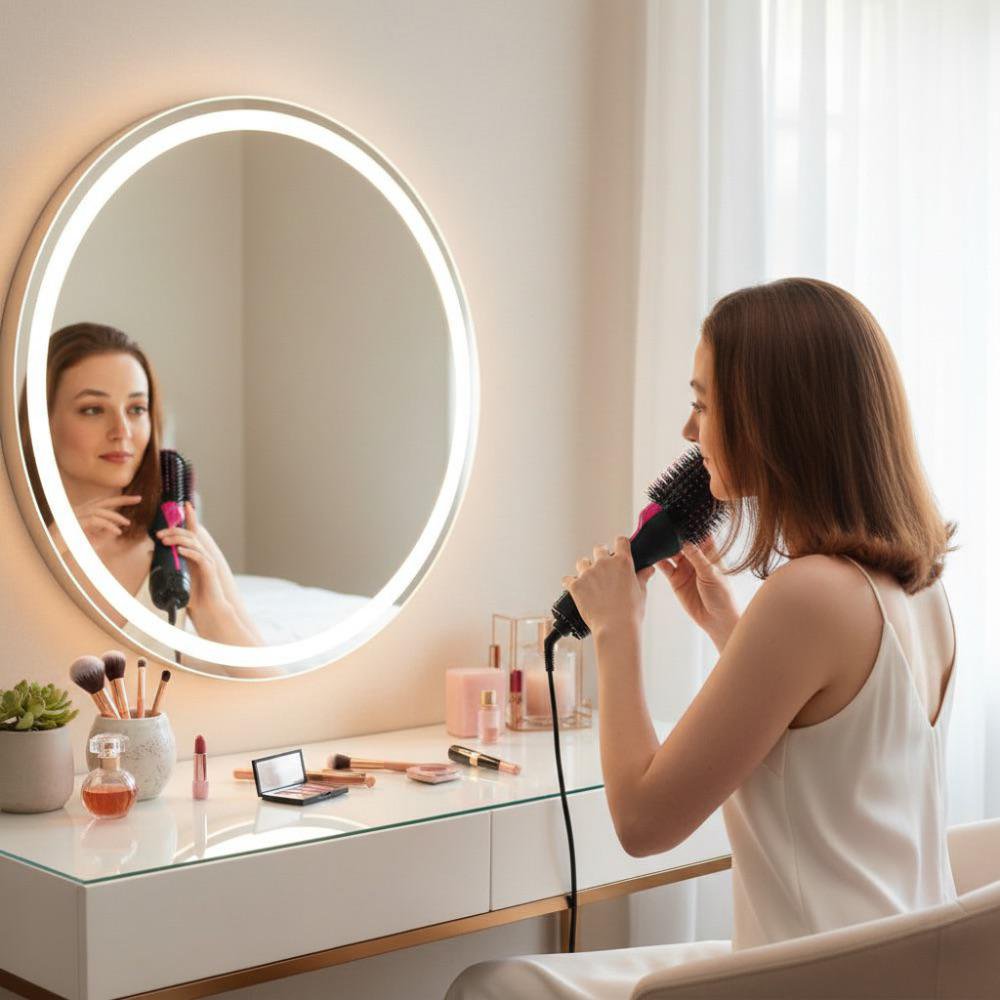 Cepillo Redondo Cepillo Voluminizador Brushing Secadora De Cabello