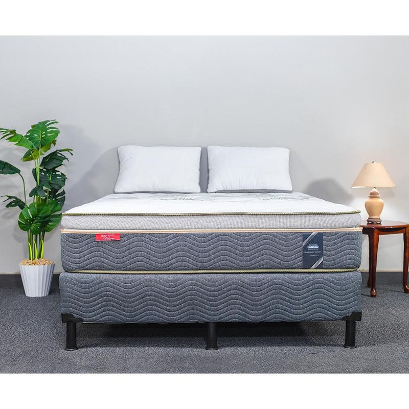 Set-De-Cama-Colchon---Base-Luxurious---Indufoam-Varios-Tamaños