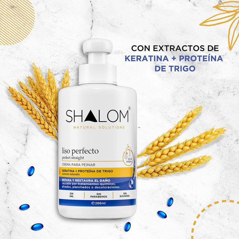 Crema-Para-Peinar-288Ml-Keratina---Trigo---Shalom
