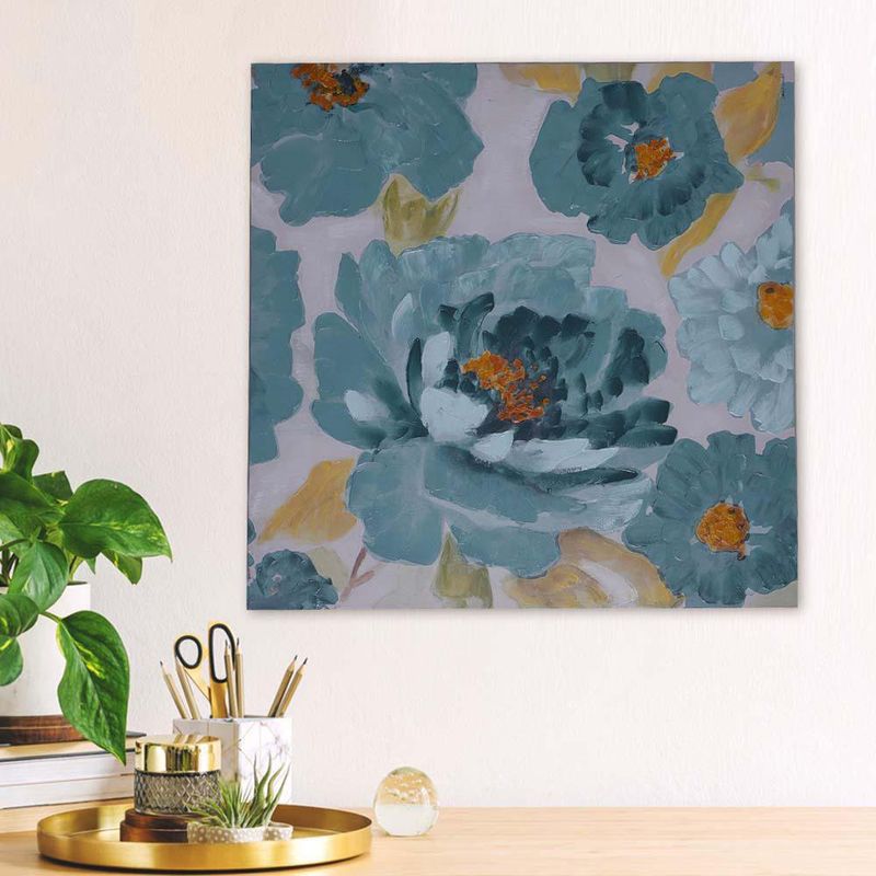 Cuadro-Decorativo-Sin-Marco-Flores-Azules-80x2.5x80-Cm---Concepts