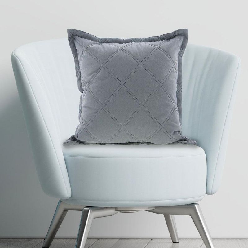Cojín 50X50Cm Twill Gris Viva
