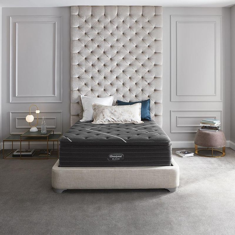 Set De Cama Colchón + Base Black C-Class Matrimonial - Simmons