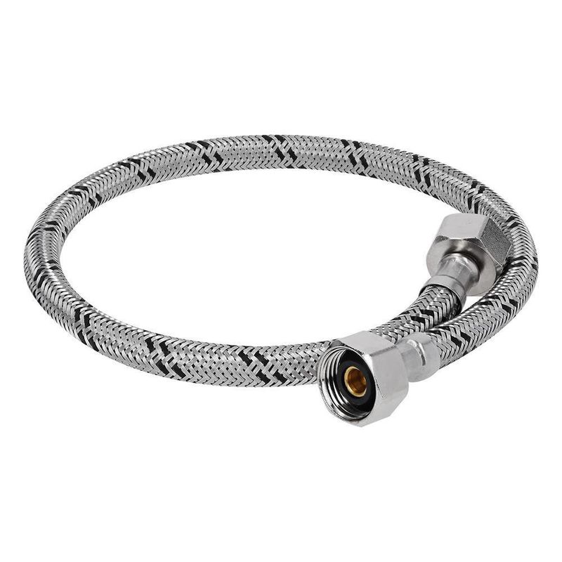 Mangueralavaplatos 1/2X1/2 55 Cm Acero Foset - Truper