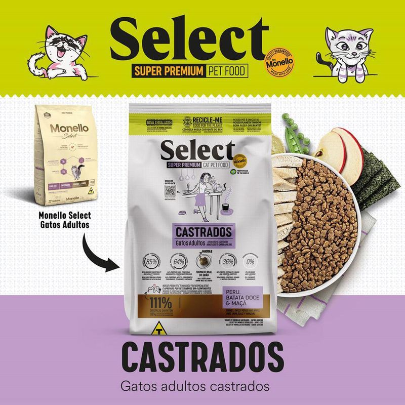 Concentrado-Select-Castrados-Gatos-Adultos-7-Kg---Monello