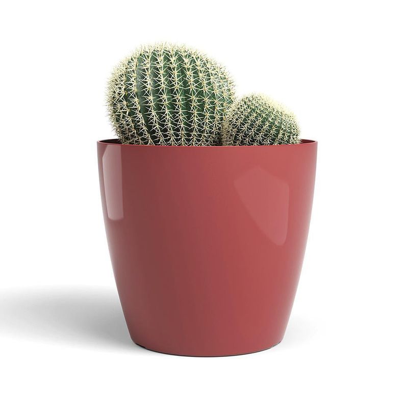 Maceta-San-Remo-Pot-Glossy-Rojo-Oscuro-42-Cm---Artevasi