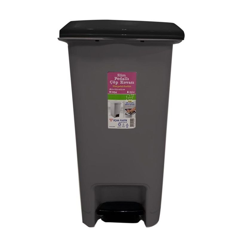Basurero-Delgado-Con-Pedal-25L---Ucsan