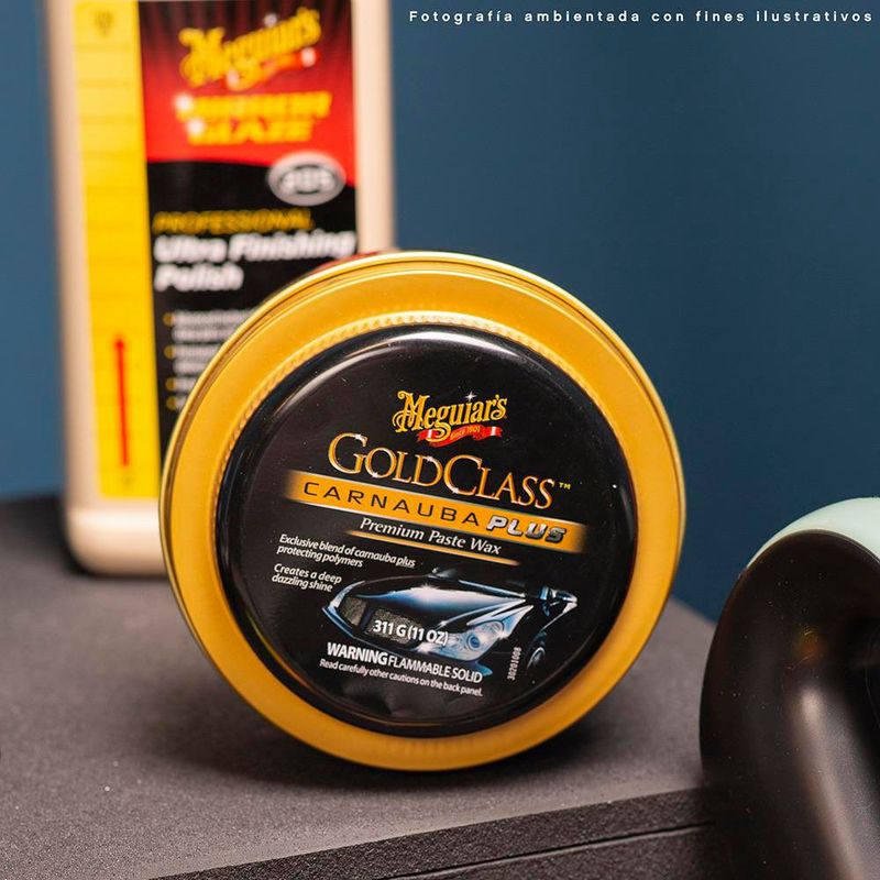 Cera De Carnaúba En Pasta Gold Class Para Autos 11 Oz Meguiars Cemaco