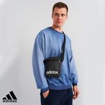 Bolso Negro con Blanco Original HT4738 - Adidas