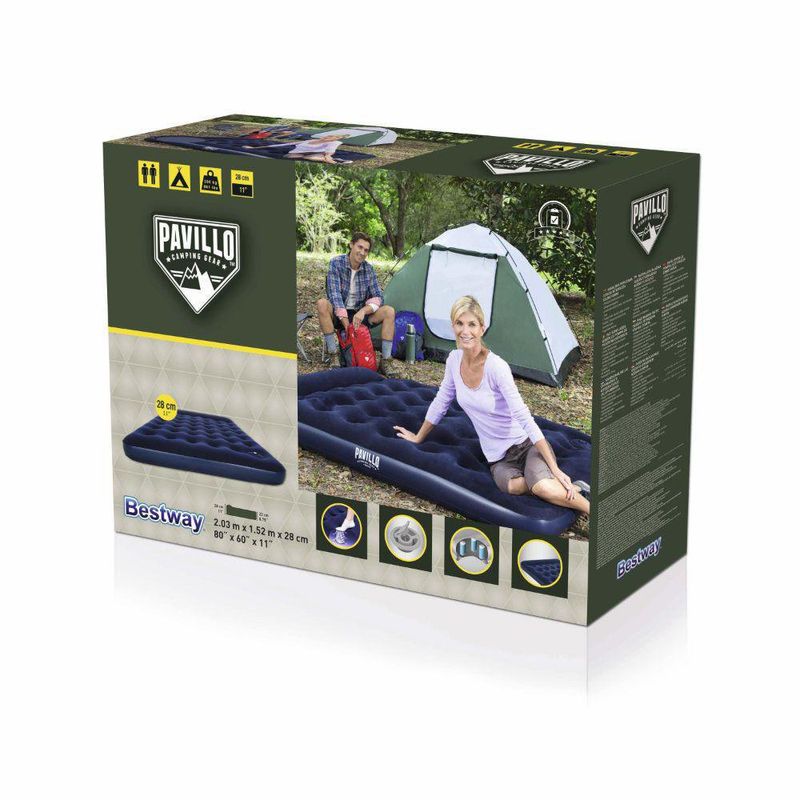 Colchón Inflable Con Inflador - Bestway Varios Tamaños