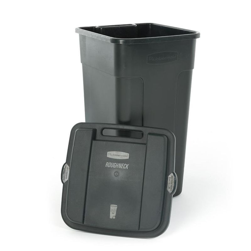 Basurero-Plastico-Con-Rodos-Verde-50-Gal---Rubbermaid