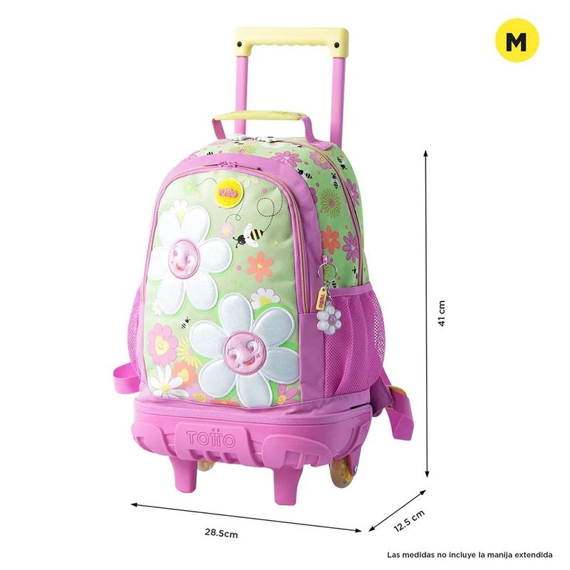 Mochila con Rodos M Margarita - Totto Kids